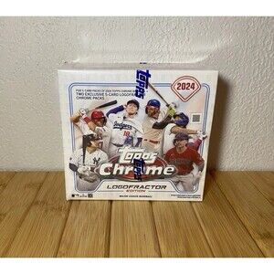 2024 TOPPS CHROME LOGOFRACTOR BASEBALL BOX NEW & SEALED NWT